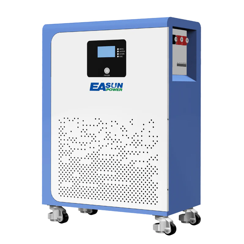 EASUN 51.2V 300Ah Modular LiFePO₄ Heimspeicher – 15.36 kWh, 6000 Zyklen, EU-Lager