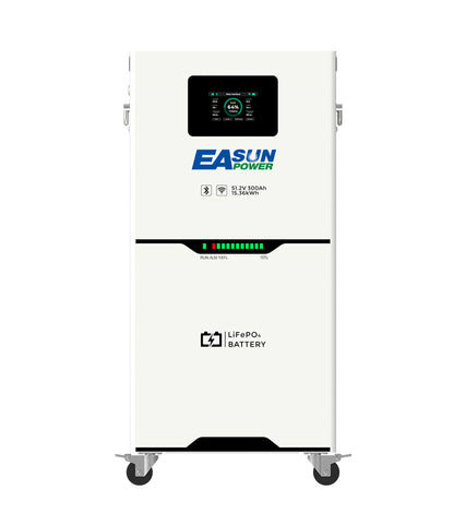 EasunPower 12kW Wechselrichter + 15kWh Batterie 150A ToU WLAN 51.2V 300Ah integriertes BMS