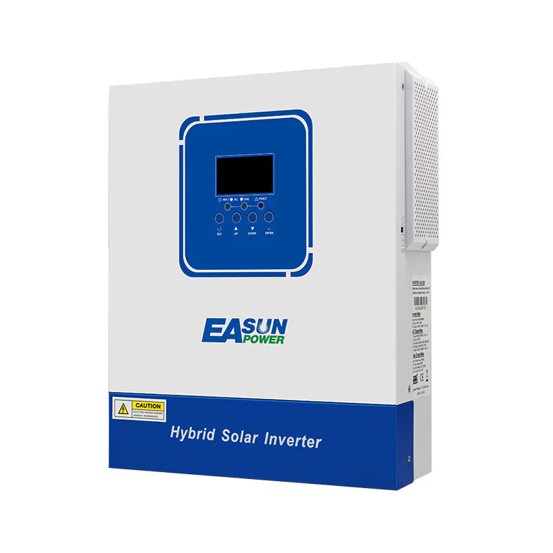 EASUN 3,2 kW Solar Hybrid-Wechselrichter – 24 V, MPPT 100 A, WLAN, Off-Grid & Haus