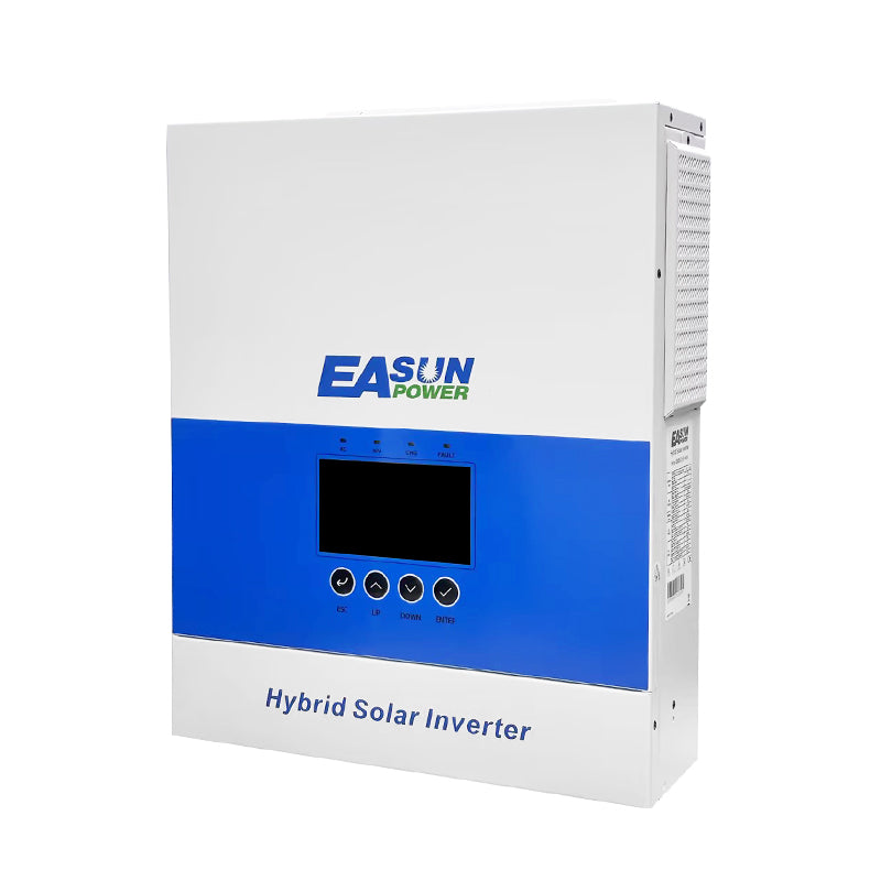 EASUN 6,2kW Off-Grid Wechselrichter – 120A MPPT, Pure Sine, WLAN-Control, EU-Versand