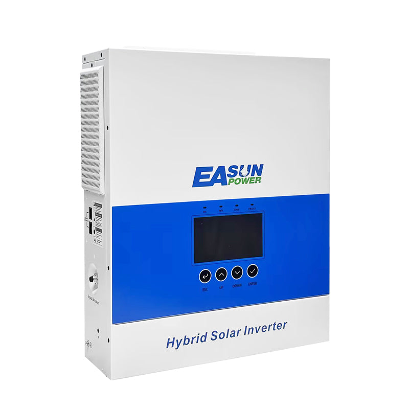 EASUN 6,2kW Off-Grid Wechselrichter – 120A MPPT, Pure Sine, WLAN-Control, EU-Versand