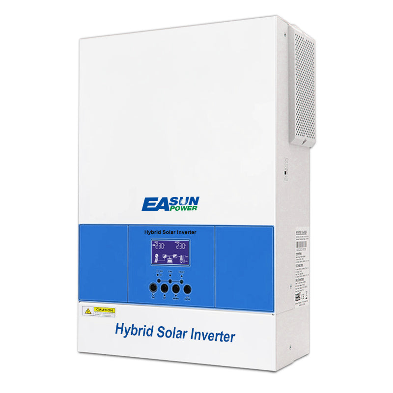 EASUN 6,2kW Off-Grid Hybrid-Wechselrichter – 120A MPPT, reiner Sinus, WLAN & Parallelschaltung